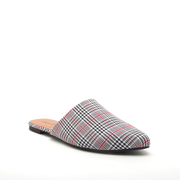 🆕Plaid Mule Flats - Picture 5 of 5